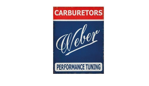 Weber carburetors retro metal - retro,