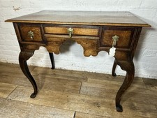 Georgian Oak Lowboy  / Hall
