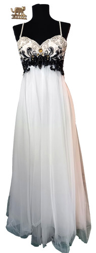 Sherri hill white beaded - hill, 6