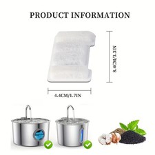 5 x Pet Water Fountain Filters