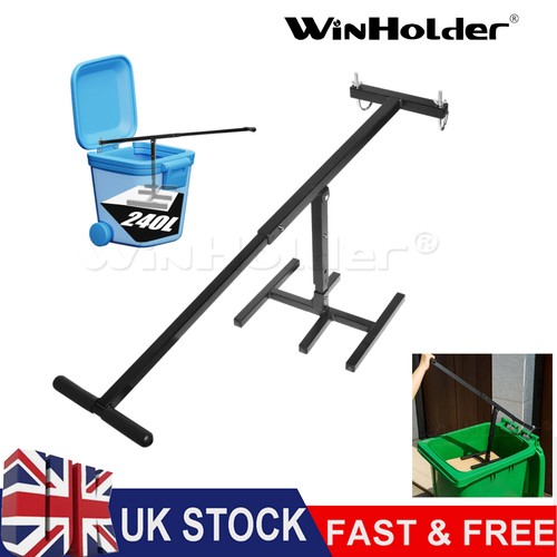 Wheelie bin compactor press - wheelie,