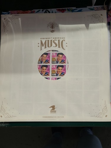 Elvis presley stamp collection - presley,