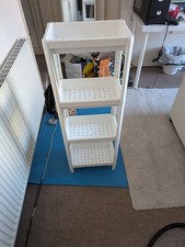Ikea Vesken Shelf Unit White