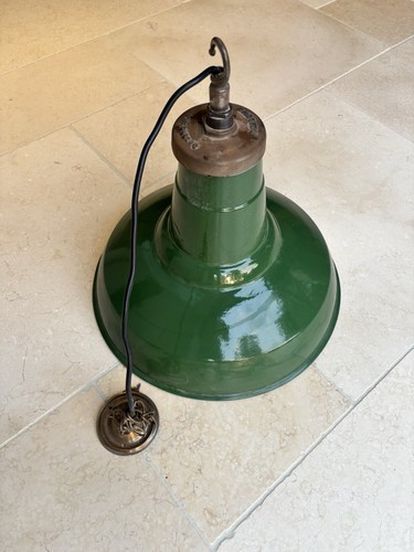 Maxlume vintage enamel pendant - enamel,