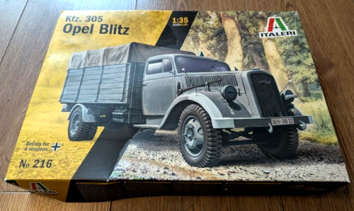 Scale italeri 216 opel - 1:35,