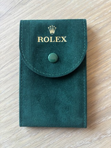 Rolex green travel case for - green,