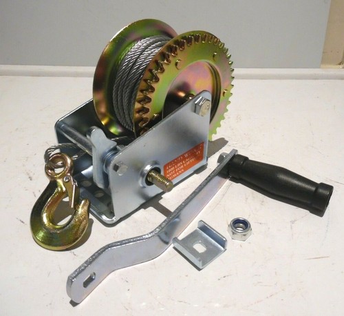 Trailer winch hand 450kg with - trailer,