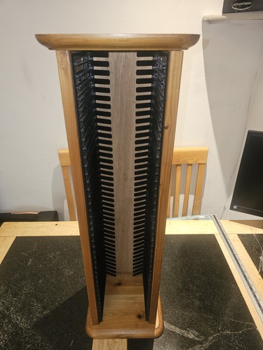 Wooden storage tower rack - tower,