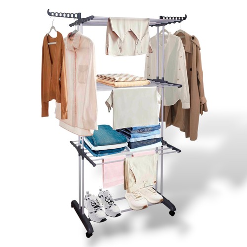 Tier clothes airer rack - 4,