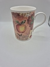 Crown Trent China Limited Fruit Coffee Cups Fine Bone China Made in England