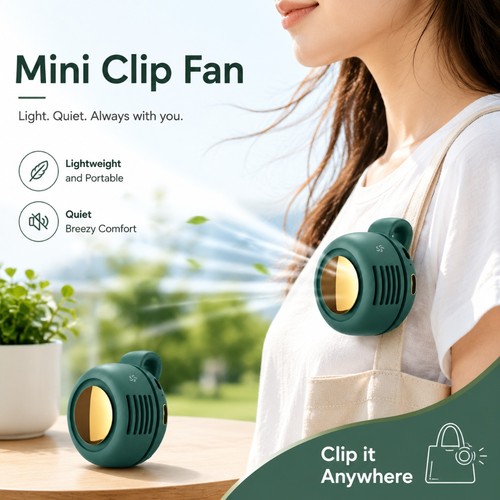 Portable mini bladeless fan - bladeless,