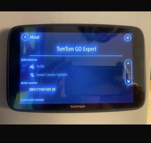 Tomtom expert gps system - go, 7"