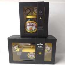 Marmite Gift Set Butter Dish With Butter Knife And A Matching Mug 