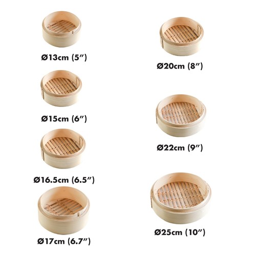 Capacitea bamboo steamer - bamboo,