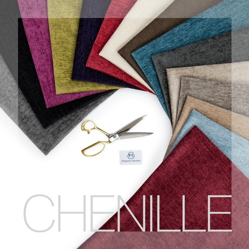 Chenille velvet shimmering - velvet,