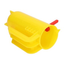 Yellow Lamb Milk Feeder Bottle 800ML Scale Accurate Quantitative Small Animal Ca