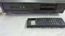 VINTAGE JVC HR-FC100EK VIDEO CASSETTE RECORDER VHS & VHSC + REMOTE + MANUAL