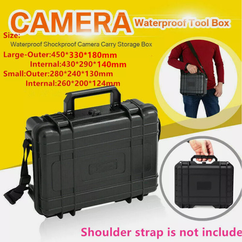 Large hard flight case foam - hard, w/foam