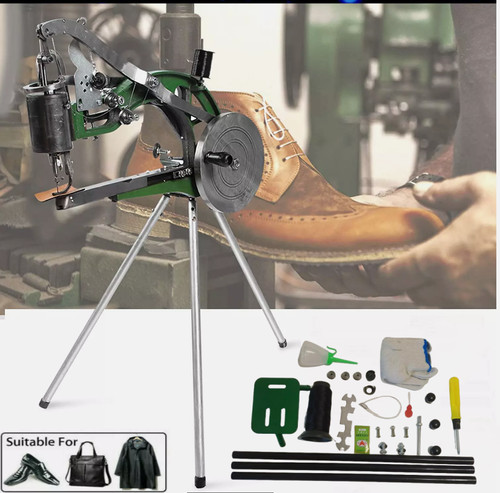 Leather cobbler sewing machine - cobbler,