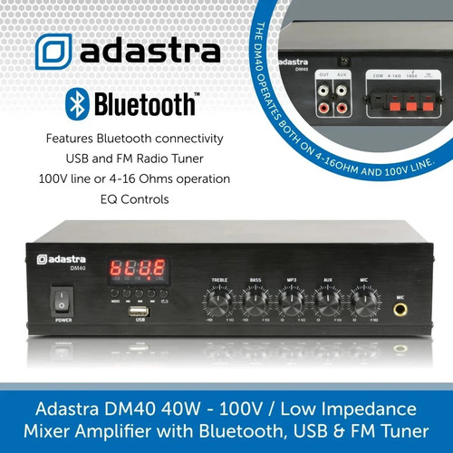 Adastra dm40 40w bluetooth - adastra,