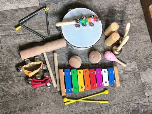 14pcs kids wooden music - 14pcs,