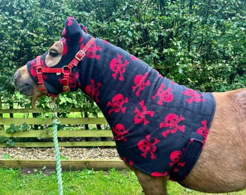 Full face fleece hoods mini - face,