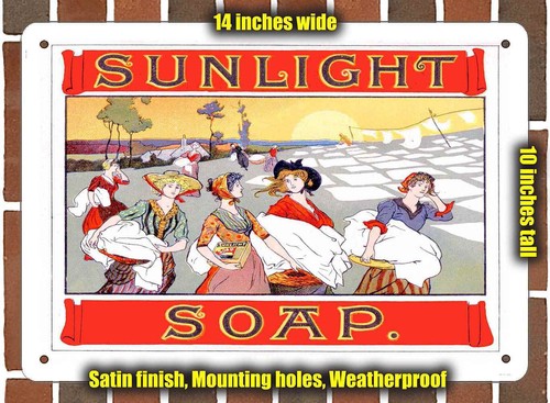 Metal sign 1912 sunlight - -,
