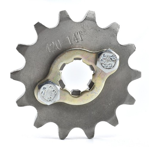 Front sprocket 420 - front, 14tooth