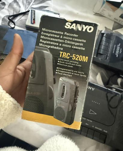 Sanyo trc 520m handheld - sanyo, trc-520m