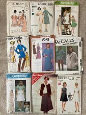 Vintage Sewing Patterns all Original from the Fab! 1960's 70's 80's