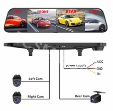 12in HD WIFI 4 Channels Dash