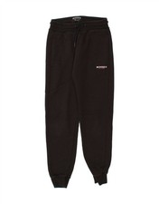 MCKENZIE Womens Tracksuit Trousers Joggers UK 14 Medium Black Cotton AH04