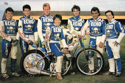 Poole pirates 1987 - pirates, speedway