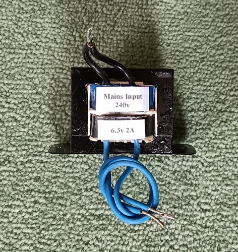 Valve heater transformer 3v - valve, 6.3v