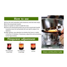 Liftable Kerosene Stove Heater Outdoor Tent Kerosene Stove Multifunctional ODMZ