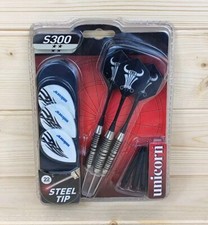 Unicorn S300 Steel Tip Metal Darts Steel Tip "The Bull" 20 Gram (New & Sealed)