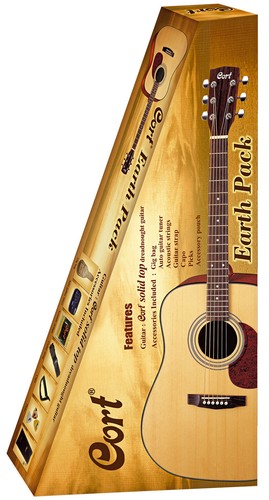 Cort earth pack acoustic - pack,