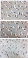 Clarke + Clarke-Studio G-Laridae SEAGULLS Cotton Fabric.Upholstery/Curtain/Craft