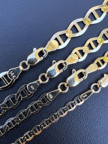 Real 14k solid gold - 14k, mariner