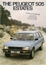 Peugeot 505 Estate & Family
