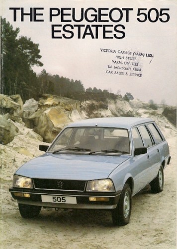 Peugeot 505 estate family - peugeot,