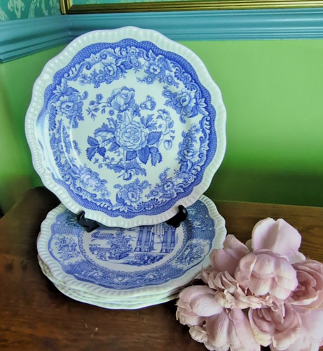 Spode dinner plates - spode,