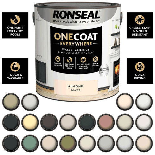 Ronseal one coat evrywhere - coat,