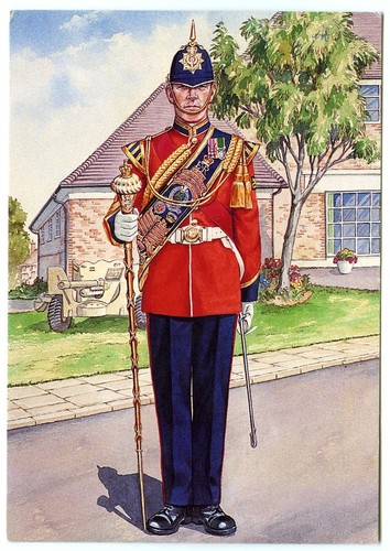 Art postcard drum - drum, major