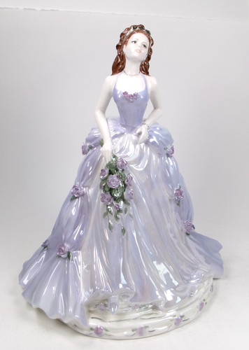 Coalport figure lilac time - figure, "lilac