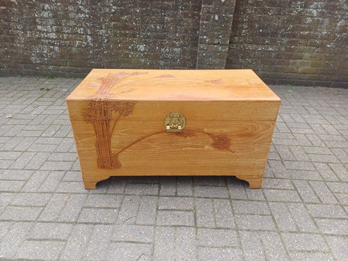 Vintage camphor wood - camphor,