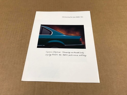 Vintage 1994 bmw 740i - 740i, 4-page