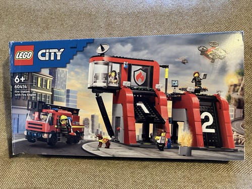 Lego city 60414 fire - city, station