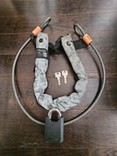 Hiplok Gold Chain Lock +