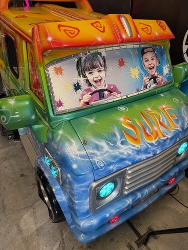 Car truck arcade kiddie - car, kids